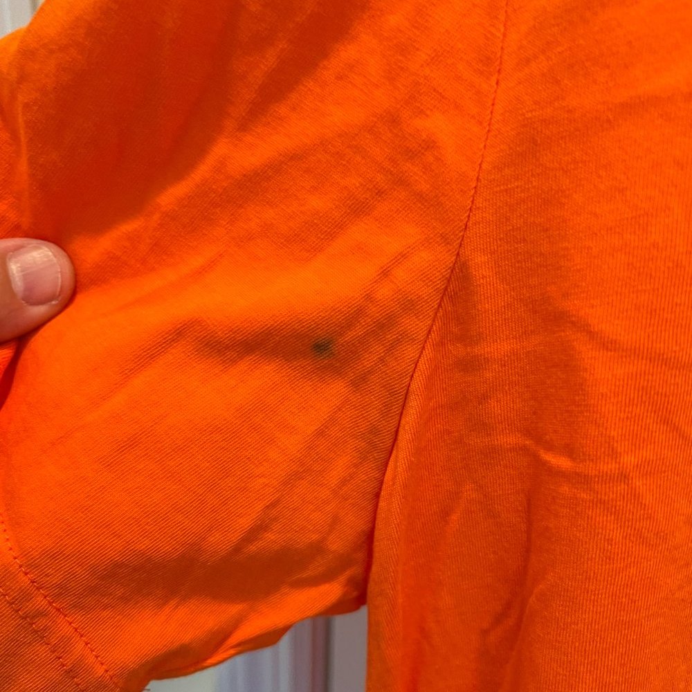 Men's G-Star Raw XXL Orange T-Shirt - Picture 4 of 4
